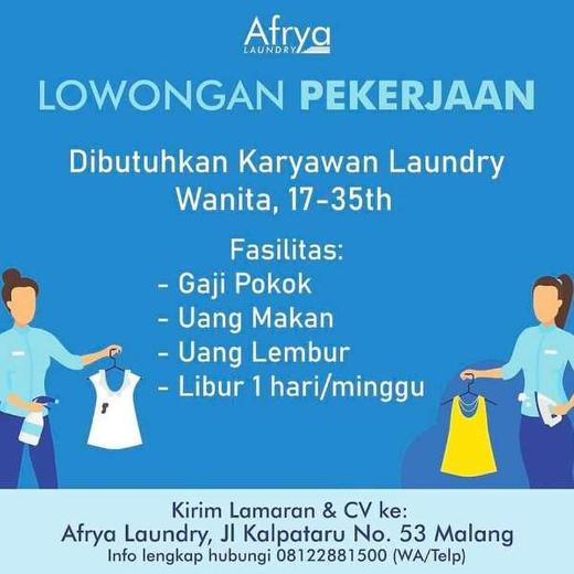 Karyawan Laundry Malang Atmago