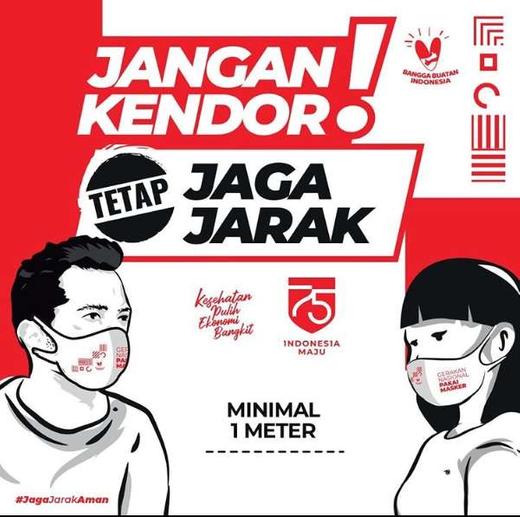Jangan Ngeyel, Ayo Biasakan Pake Masker dan Jaga Jarak ...