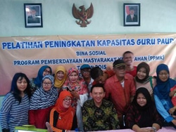 1038 small guru paud dapat pelatihan