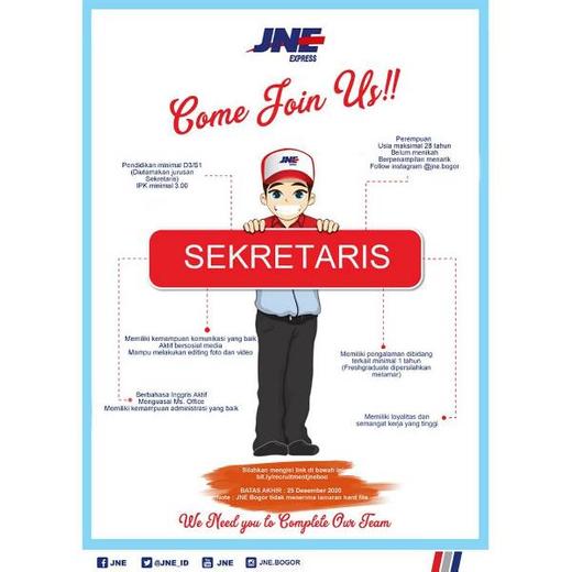 Lowongan Sekretaris Bogor – Indah Pratiwi di Bogor Kota, 22 Dec 2020