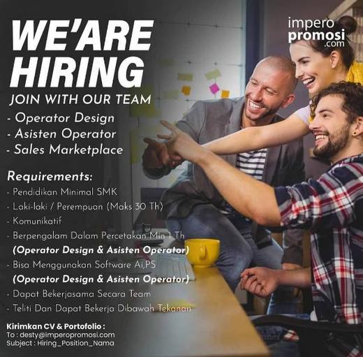 Lowongan Konveksi Jakarta Barat Atmago