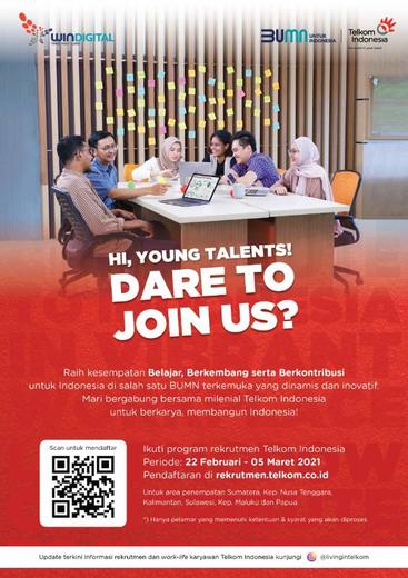 Lowongan BUMN - PT Telkom Indonesia 2021 | AtmaGo