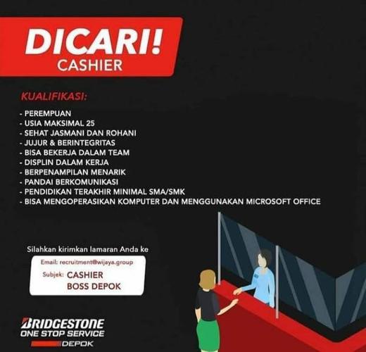 Lowongan Kasir Bengkel Ban Mobil Depok Atmago