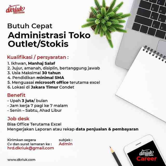 Administrasi Toko Outlet Atau Stokis | AtmaGo