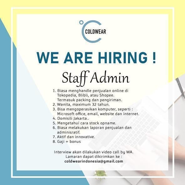 Lowongan STAFF ADMIN | AtmaGo