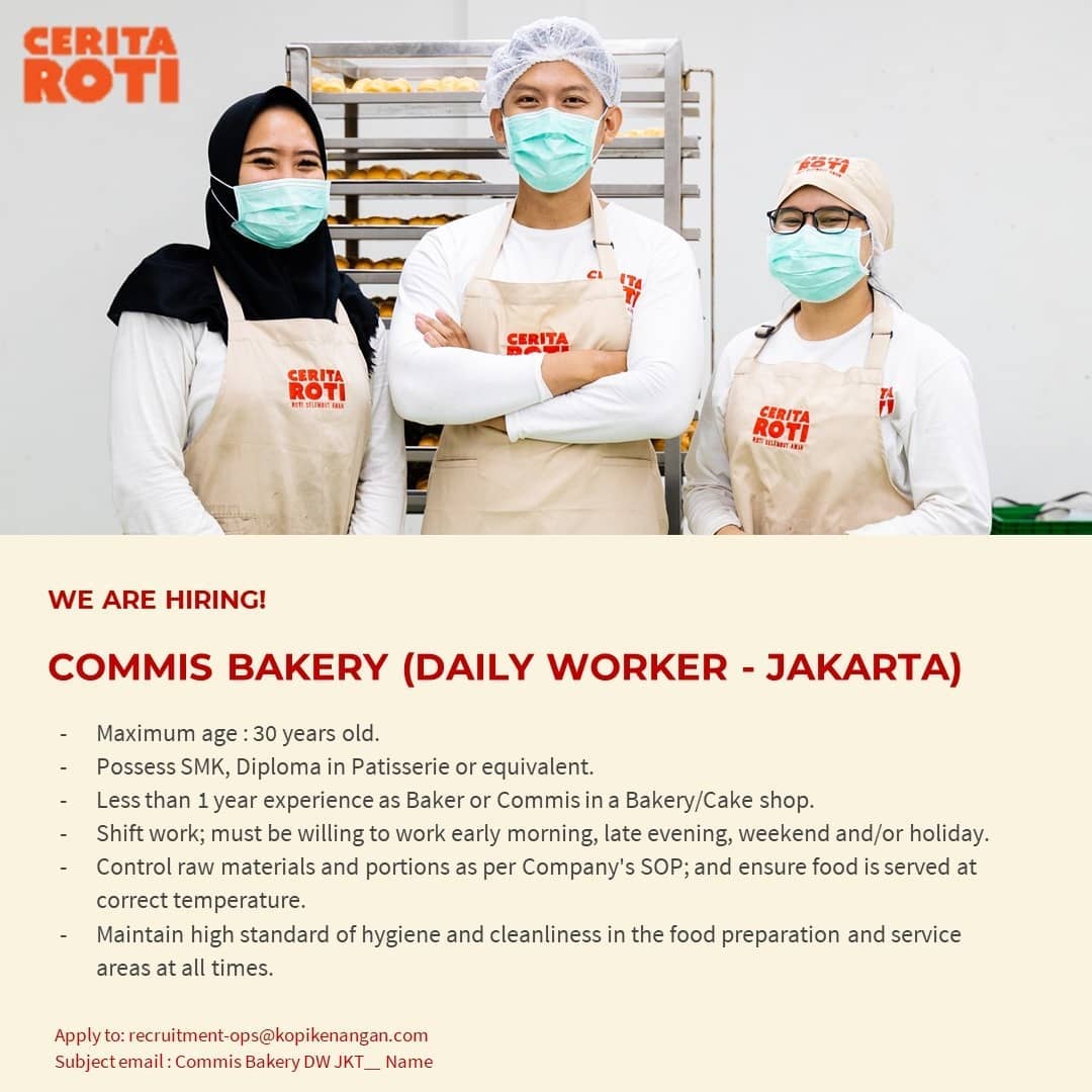 Commis Bakery (Daily Worker) AtmaGo