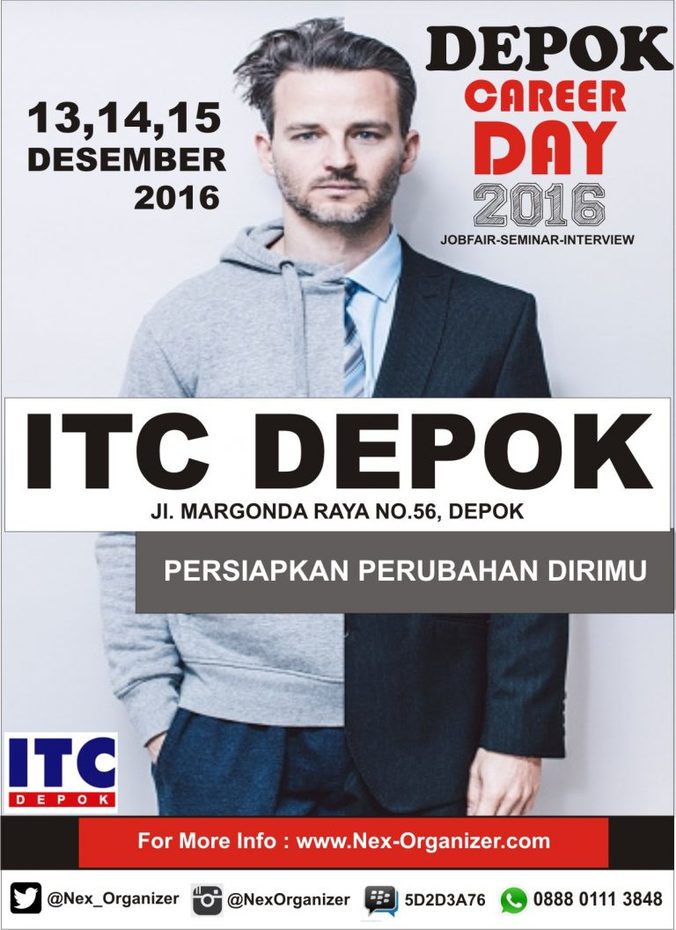 Info Karir Depok Career Day 2016 Itc Depok Atmago