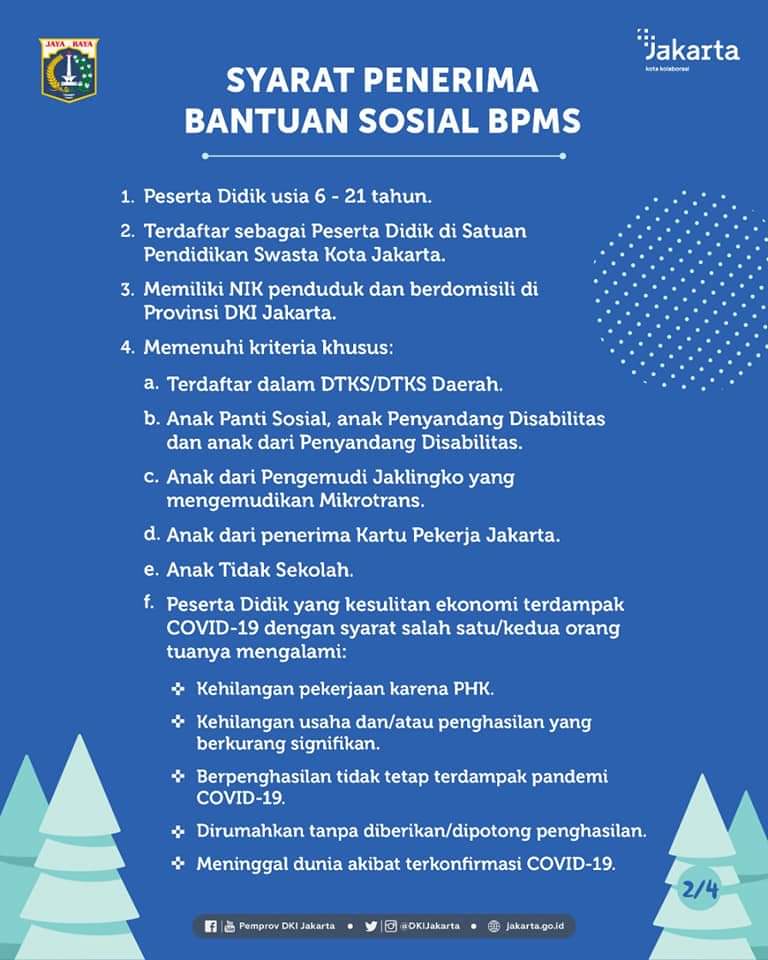 Bantuan Pendidikan Masuk Sekolah (BPMS) | AtmaGo