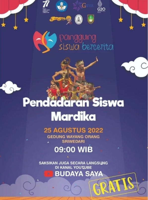 Panggung Siswa Bercerita - Gerakan Seniman Masuk Sekolah | AtmaGo