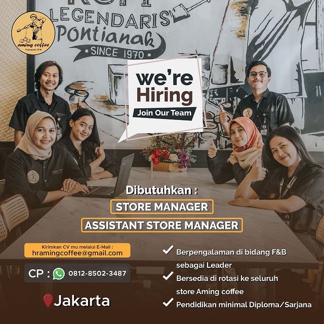 STORE MANAGER DAN ASSISTANT STORE MANAGER | AtmaGo
