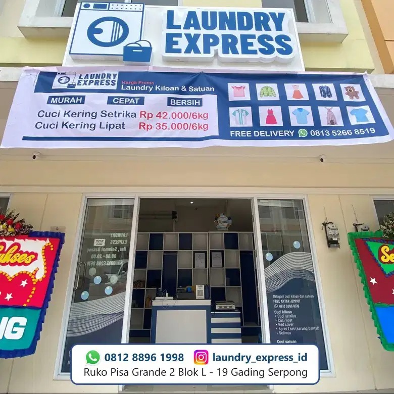 karyawati laundry gading serpong AtmaGo