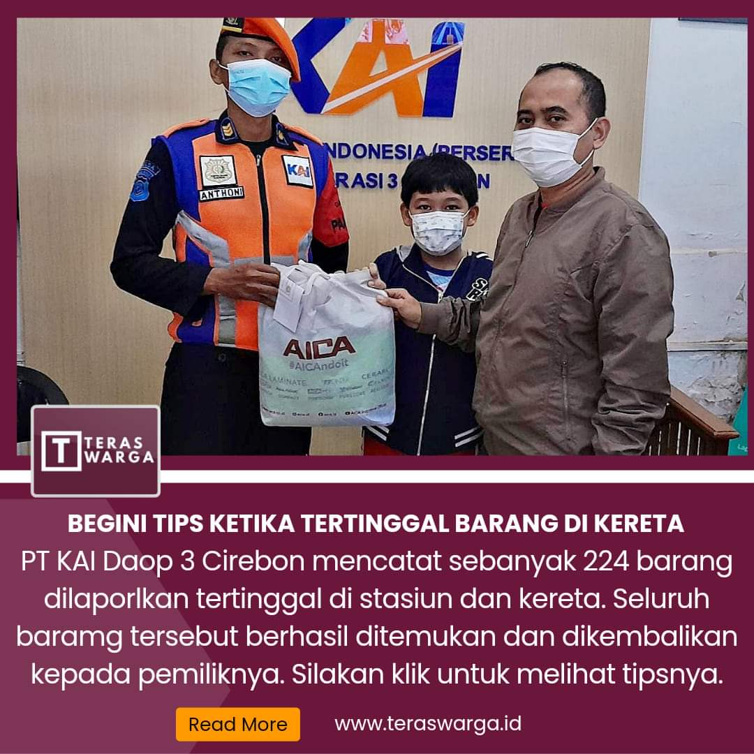 Begini Tips Saat Barang Tertinggal Di Stasiun Atau Di Atas Kereta Api