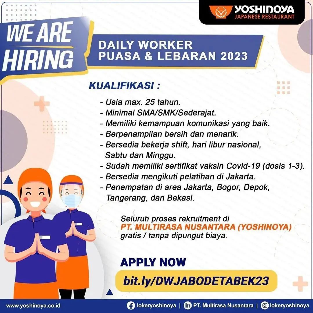 DAILY WORKER PUASA & LEBARAN 2023 | AtmaGo