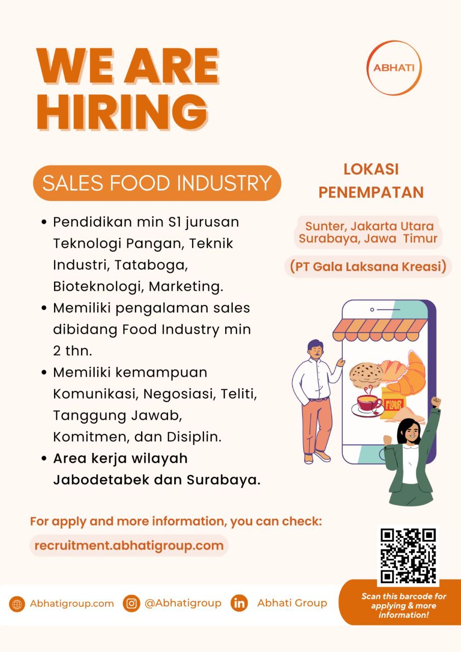 Sales Food Industry AtmaGo