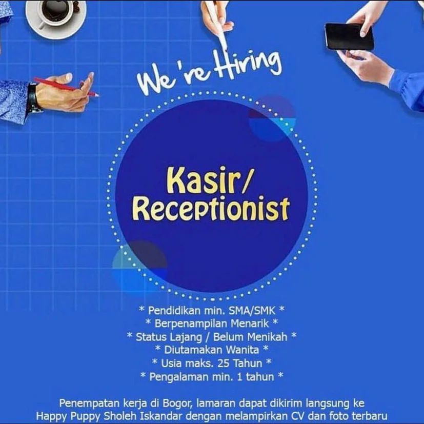 Kasir/ Receptionist | AtmaGo