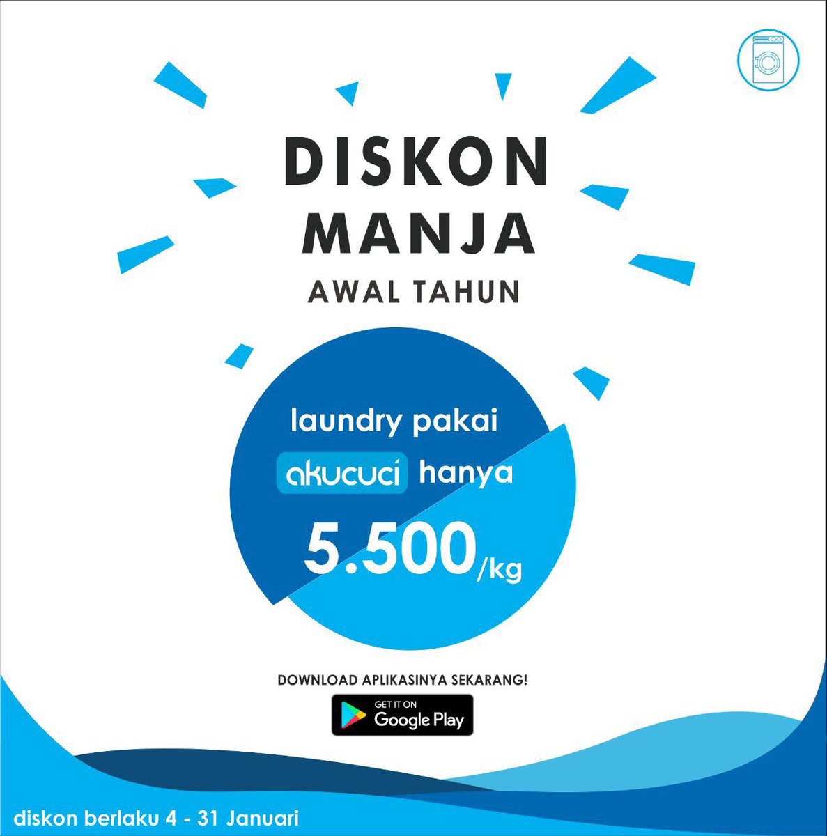 Info Promo Laundry Bogor AtmaGo