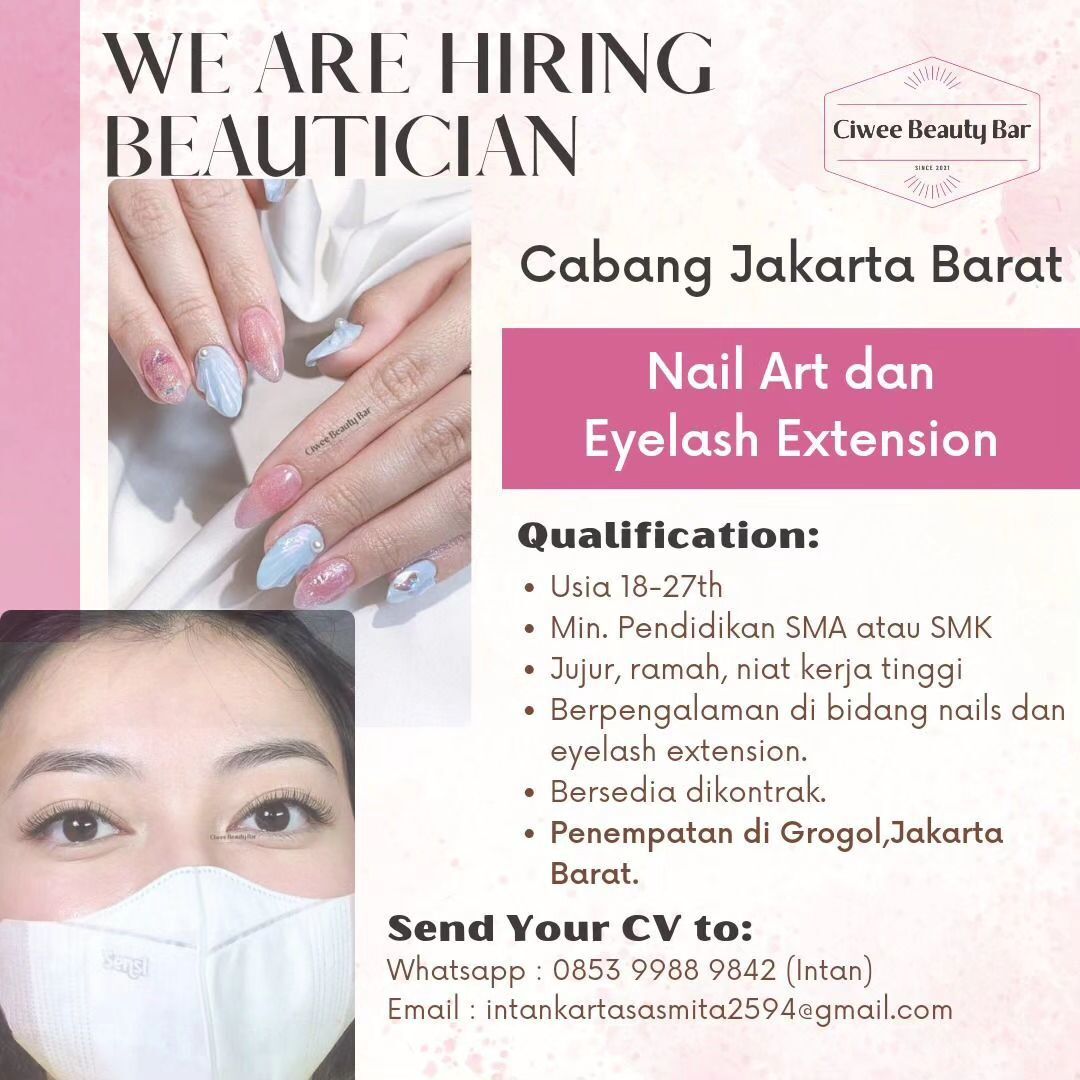 Nail Art dan Eyelash Extension AtmaGo