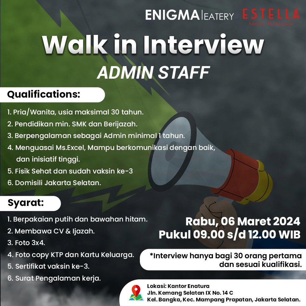 ADMIN STAFF | AtmaGo