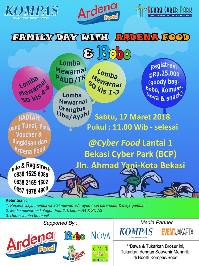 Contoh Brosur Lomba Mewarnai Anak Tk Temukan Contoh