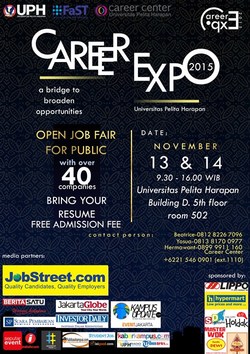 351 small pp career expo 2015 career center universitas pelita harapan email blast