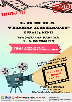 36034 small lomba video pendek dalam rangka hut kota pontianak ke 247