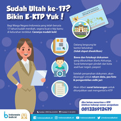 55215 small sudah ultah ke 17 bikin ktp yuk!