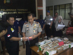 619 small polisi bekuk 6 pencuri aliran listrik