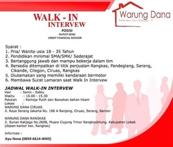 Walk In Interview Besar besaran anak perusahaan dari Raharja Motor