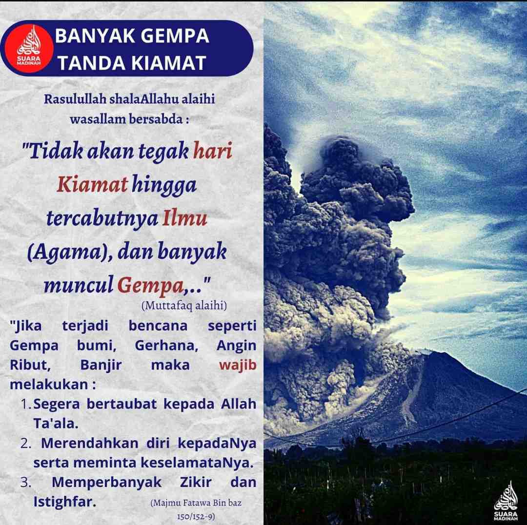 Banyak Gempa Tanda Kiamat Atmago